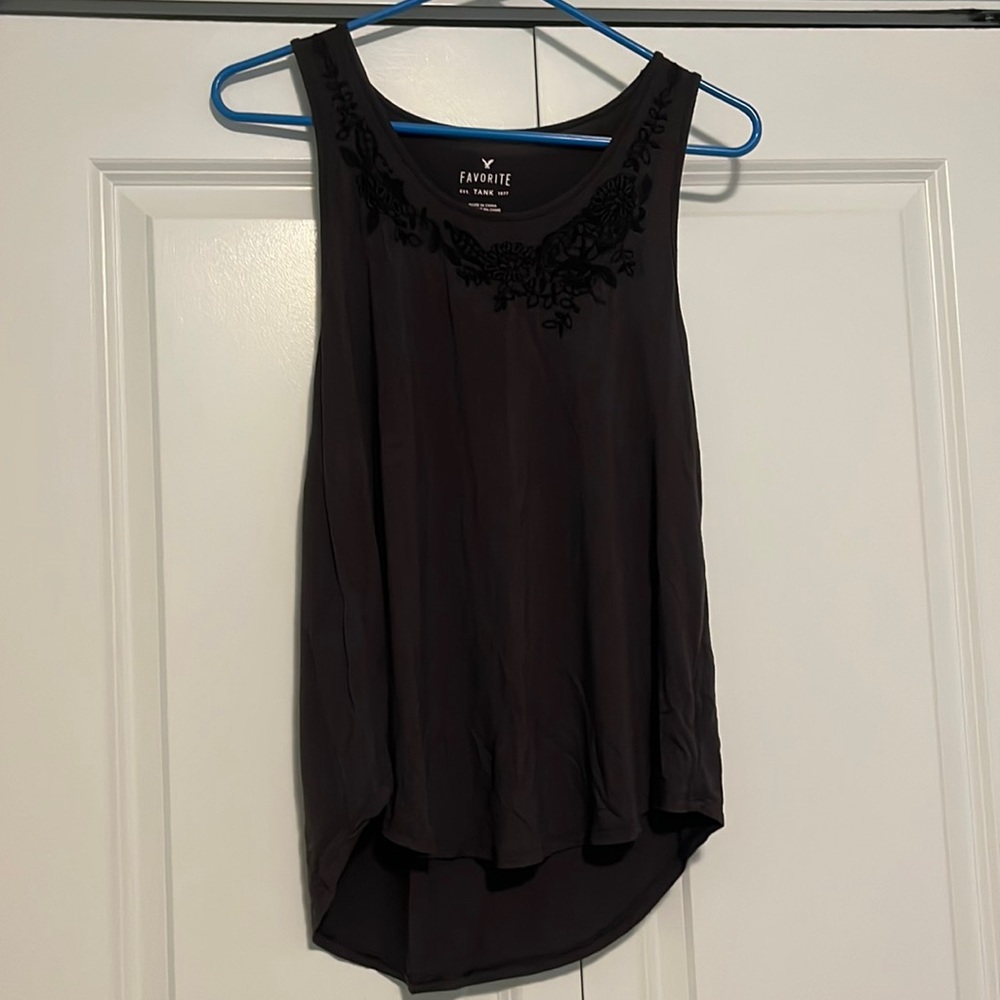 American Eagle Tank top with lace details